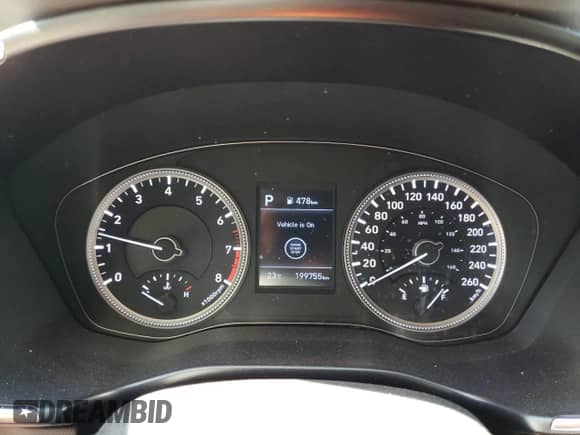 2019 Hyundai Santa Fe SEL with VIN 5NMS3CAD1KH038388, listed as a Copart auction lot 68844995 with 199,755 mi miles and Salvage title. Bid and sale history available at DreamBid. Image 9.