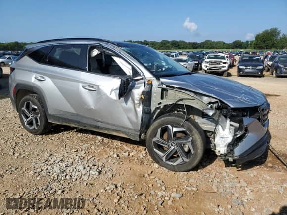 2024 Hyundai Tucson Limited with VIN 5NMJE3DE6RH350386, listed as a Copart auction lot 69359255 with 56,896 mi miles and Salvage title. Bid and sale history available at DreamBid. Image 4.