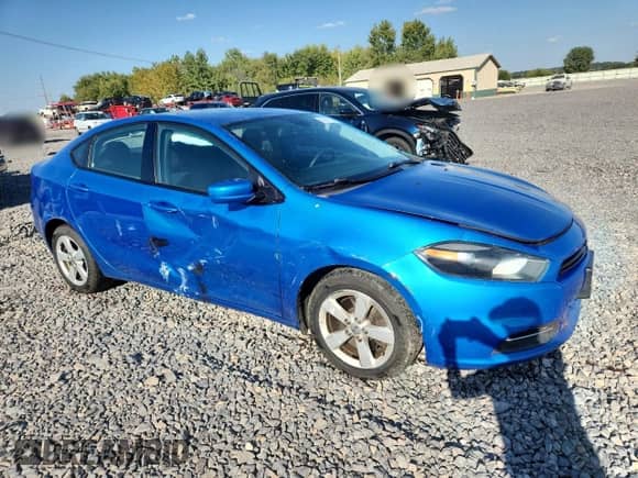 2016 Dodge Dart SXT with VIN 1C3CDFBB1GD700989, listed as a Copart auction lot 80567255 with 140,190 mi miles and Salvage title. Bid and sale history available at DreamBid. Image 4.
