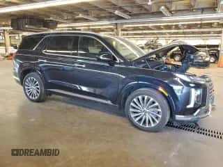 2023 Hyundai Palisade Calligraphy с VIN KM8R7DGE2PU592561, выставлен на аукционе Copart как лот 57211174 с пробегом 10 320 миль миль и Списание • Salvage title. История ставок и продаж доступна на DreamBid. Изображение 4.