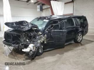2017 Chevrolet Suburban Premier с VIN 1GNSCJKC9HR154444, выставлен на аукционе Copart как лот 71589415 с пробегом 113 687 миль миль и Списание • Salvage title. История ставок и продаж доступна на DreamBid. Изображение 1.