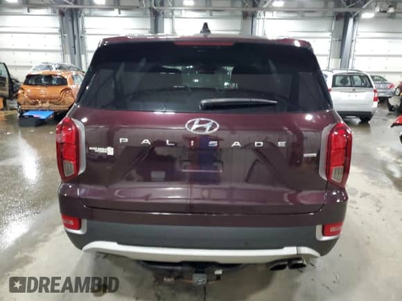 2021 Hyundai Palisade SEL с VIN KM8R4DHE3MU215269, выставлен на аукционе Copart как лот 60975424 с пробегом 72 738 миль миль и Списание • Salvage title. История ставок и продаж доступна на DreamBid. Изображение 6.