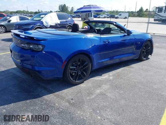 2023 Chevrolet Camaro 1LT with VIN 1G1FB3DX2P0151325, listed as a IAAI auction lot 41987427 with 38,095 mi miles and . Bid and sale history available at DreamBid. Image 4.