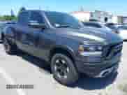 2020 Ram 1500 Rebel with VIN 1C6SRFET7LN279854, listed as a IAAI auction lot 42217980 with 82,507 mi miles and . Bid and sale history available at DreamBid. Image 1.