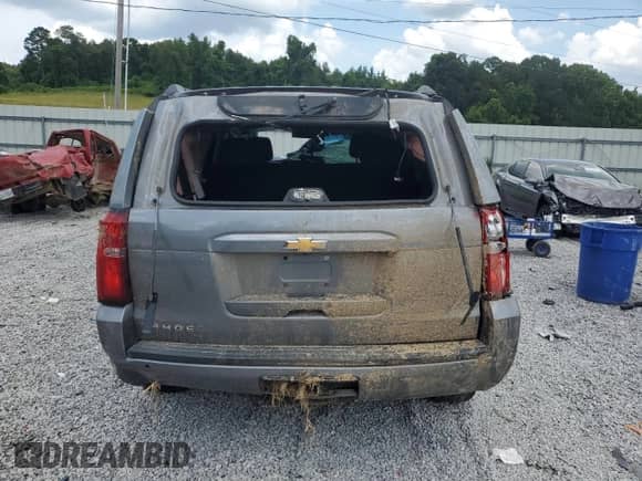 2018 Chevrolet Tahoe LT z VIN 1GNSKBKCXJR268855, wystawiony jako Copart lot #65828885 z przebiegiem 98 286 mil mil oraz Szkoda całkowita • Salvage title. Historia ofert i sprzedaży dostępna na DreamBid. Obrazek 6.