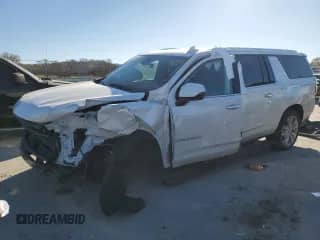 2024 Chevrolet Suburban High Country с VIN 1GNSKGKL2RR354587, выставлен на аукционе Copart как лот 83777924 с пробегом 7 996 миль миль и Списание • Salvage title. История ставок и продаж доступна на DreamBid. Изображение 1.