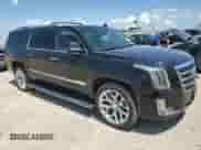 2018 Cadillac Escalade ESV Platinum with VIN 1GYS4KKJ1JR134537, listed as a Copart auction lot 64612765 with 152,072 mi miles and Salvage title. Bid and sale history available at DreamBid. Image 4.