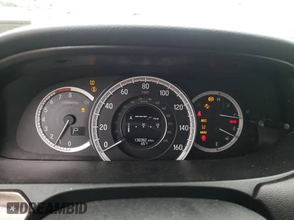 2016 Honda Accord EX-L with VIN 1HGCR3F03GA005405, listed as a Copart auction lot 81889815 with 138,382 mi miles and Salvage title. Bid and sale history available at DreamBid. Image 9.