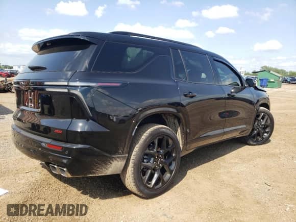 2025 Chevrolet Traverse AWD RS с VIN 1GNEVLRS0SJ234687, выставлен на аукционе Copart как лот 64570395 с пробегом 3 652 миль миль и Списание • Salvage title. История ставок и продаж доступна на DreamBid. Изображение 3.