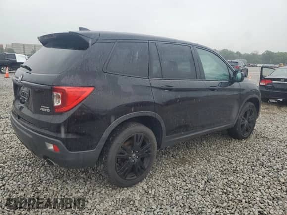 2019 Honda Passport Sport with VIN 5FNYF8H24KB022495, listed as a Copart auction lot 63228985 with 113,766 mi miles and Salvage title. Bid and sale history available at DreamBid. Image 3.
