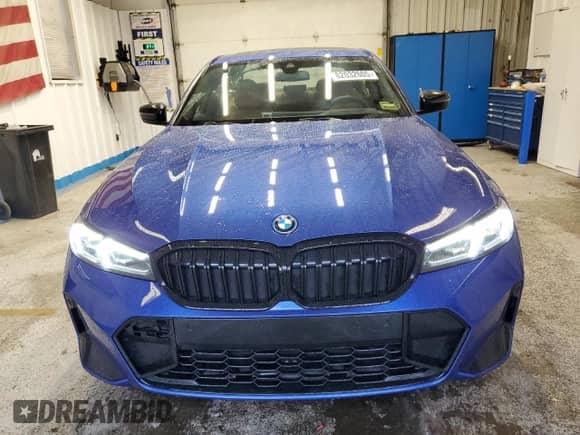 2023 BMW 3 Series 330e xDrive с VIN 3MW39FS06P8C90874, выставлен на аукционе Copart как лот 82032605 с пробегом 11 190 миль миль и Списание • Salvage title. История ставок и продаж доступна на DreamBid. Изображение 5.