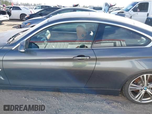2017 BMW 4 Series 430i with VIN WBA4R7C59HK876330, listed as a IAAI auction lot 41649874 with 67,996 mi miles and . Bid and sale history available at DreamBid. Image 14.