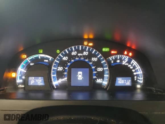 2013 Toyota Camry XLE with VIN 4T1BD1FK9DU081909, listed as a Copart auction lot 82172285 with 109,712 mi miles and Salvage title. Bid and sale history available at DreamBid. Image 9.