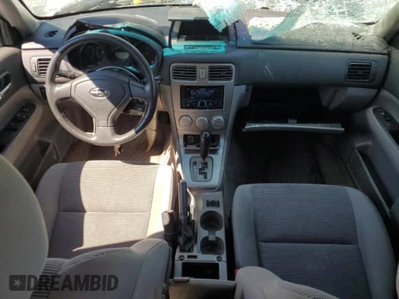 2006 Subaru Forester X with VIN JF1SG65636H744311, listed as a Copart auction lot 63843955 with 108,108 mi miles and Salvage title. Bid and sale history available at DreamBid. Image 8.