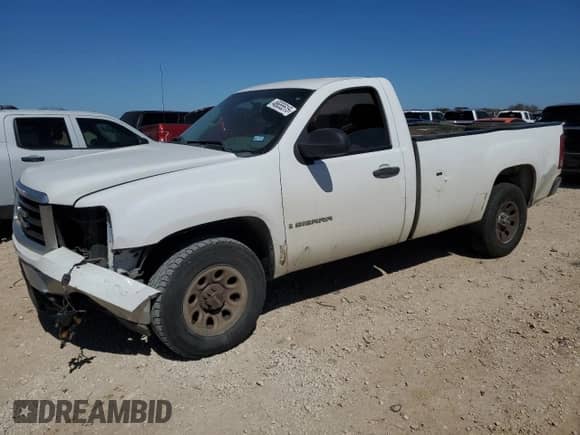 2008 GMC Sierra 1500 Work Truck с VIN 1GTEC14C68Z900948, выставлен на аукционе Copart как лот 46655515 с пробегом 139 428 миль миль и Списание • Salvage title. История ставок и продаж доступна на DreamBid. Изображение 1.