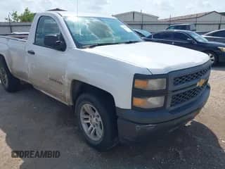 2014 Chevrolet Silverado 1500 Work Truck with VIN 1GCNCPEH4EZ287351, listed as a IAAI auction lot 42855987 with 281,270 mi miles and . Bid and sale history available at DreamBid. Image 1.