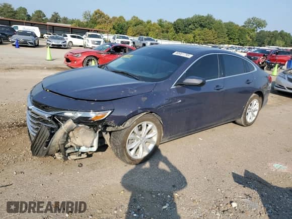 2025 Chevrolet Malibu LT z VIN 1G1ZD5ST4SF109635, wystawiony jako Copart lot #80951795 z przebiegiem 16 273 mil mil oraz Szkoda całkowita • Salvage title. Historia ofert i sprzedaży dostępna na DreamBid. Obrazek 1.