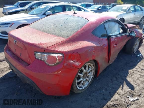 2014 Scion FR-S with VIN JF1ZNAA13E9700268, listed as a IAAI auction lot 43138292 with 54,992 mi miles and . Bid and sale history available at DreamBid. Image 4.