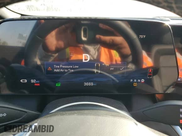 2024 Chevrolet Equinox EV LT с VIN 3GN7DLRR5RS296751, выставлен на аукционе Copart как лот 70912095 с пробегом 3 669 миль миль и Списание • Salvage title. История ставок и продаж доступна на DreamBid. Изображение 9.