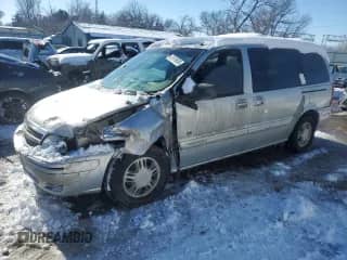 2002 Chevrolet Venture Warner Bros 1SE with VIN 1GNDX13E52D196949, listed as a Copart auction lot 87676605 with 150,627 mi miles and Salvage title. Bid and sale history available at DreamBid. Image 1.