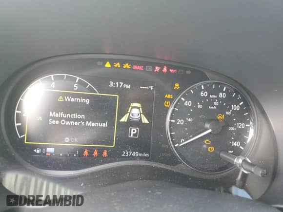 2023 Nissan Kicks SR z VIN 3N1CP5DV8PL479778, wystawiony jako Copart lot #85360285 z przebiegiem 23 749 mil mil oraz Nie do naprawy • Non repairable. Historia ofert i sprzedaży dostępna na DreamBid. Obrazek 9.