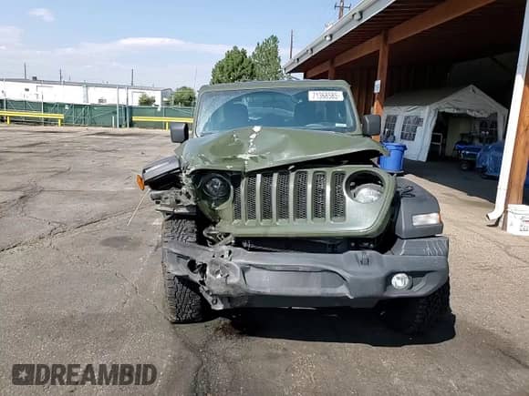 2021 Jeep Wrangler Sport с VIN 1C4HJXAG7MW533793, выставлен на аукционе Copart как лот 71368585 с пробегом 52 506 миль миль и Списание • Salvage title. История ставок и продаж доступна на DreamBid. Изображение 13.