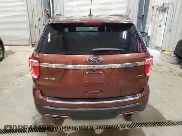 2018 Ford Explorer Limited z VIN 1FM5K8F81JGB78970, wystawiony jako Copart lot #80515955 z przebiegiem 87 742 mil mil oraz Szkoda całkowita • Salvage title. Historia ofert i sprzedaży dostępna na DreamBid. Obrazek 6.