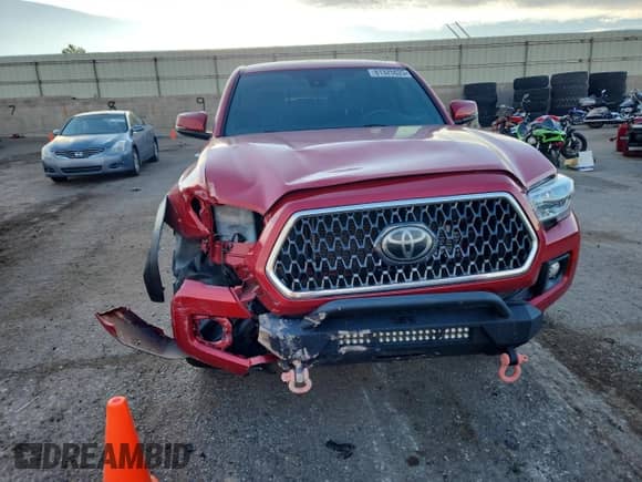 2019 Toyota Tacoma SR5 with VIN 3TMAZ5CN5KM111819, listed as a Copart auction lot 81325625 with 52,300 mi miles and Salvage title. Bid and sale history available at DreamBid. Image 5.