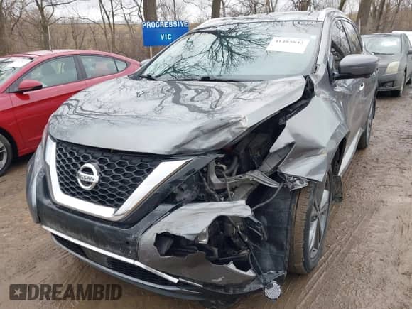 2021 Nissan Murano Platinum with VIN 5N1AZ2DS2MC131710, listed as a IAAI auction lot 41485842 with 74,443 mi miles and . Bid and sale history available at DreamBid. Image 18.