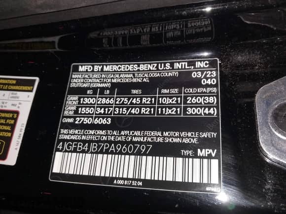 2023 Mercedes-Benz GLE 350 with VIN 4JGFB4JB7PA960797, listed as a IAAI auction lot 42107769 with 27,982 mi miles and . Bid and sale history available at DreamBid. Image 9.
