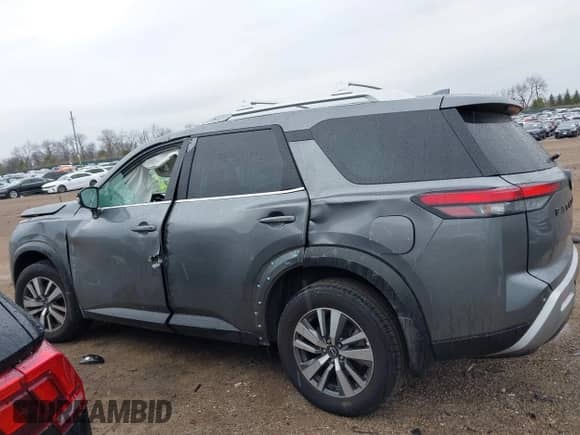 2024 Nissan Pathfinder SL with VIN 5N1DR3CC8RC233291, listed as a IAAI auction lot 42006096 with 21,839 mi miles and . Bid and sale history available at DreamBid. Image 15.