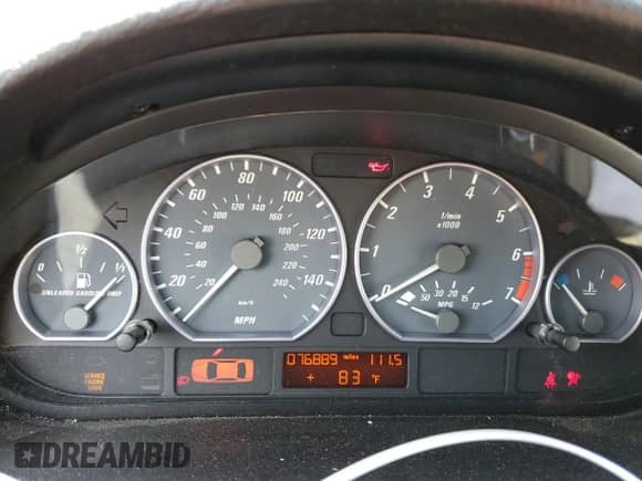 2001 BMW 3 Series 330Ci с VIN WBABS53451EV86890, выставлен на аукционе Copart как лот 80723875 с пробегом 76 889 миль миль и Списание • Salvage title. История ставок и продаж доступна на DreamBid. Изображение 9.