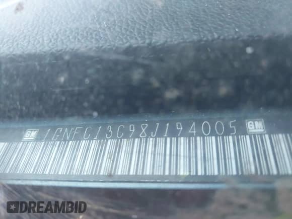 2008 Chevrolet Tahoe LS с VIN 1GNFC13C98J194005, выставлен на аукционе IAAI как лот 42549733 с пробегом 324 163 миль миль и . История ставок и продаж доступна на DreamBid. Изображение 9.