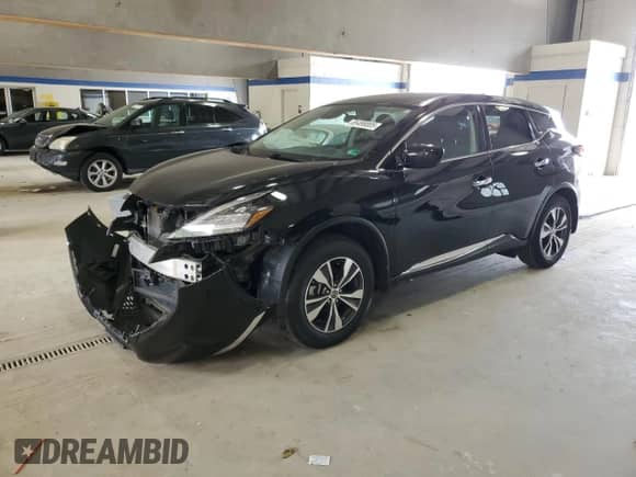 2021 Nissan Murano S with VIN 5N1AZ2AJ6MC111021, listed as a Copart auction lot 85499005 with 43,541 mi miles and Salvage title. Bid and sale history available at DreamBid. Image 1.