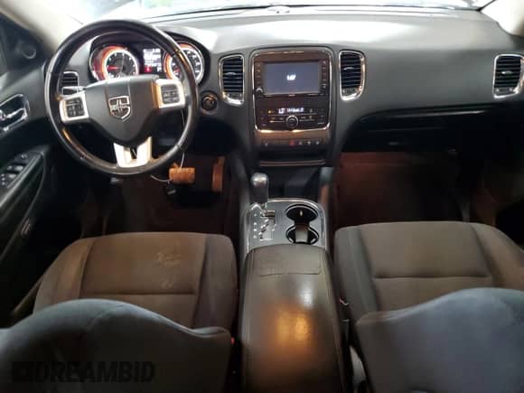 2012 Dodge Durango Crew with VIN 1C4RDJDG6CC212770, listed as a Copart auction lot 80857175 with 187,151 mi miles and Clean title. Bid and sale history available at DreamBid. Image 8.