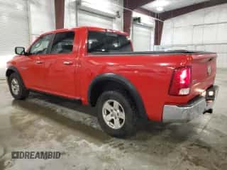 2009 Dodge 1500 SLT with VIN 1D3HB13PX9J521771, listed as a Copart auction lot 81217665 with 144,038 mi miles and Salvage title. Bid and sale history available at DreamBid. Image 2.