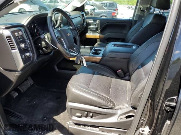 2017 Chevrolet Silverado 1500 LTZ with VIN 1GCVKSEC8HZ322729, listed as a Copart auction lot 57042225 with 67,390 mi miles and Salvage title. Bid and sale history available at DreamBid. Image 7.