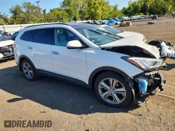 2016 Hyundai Santa Fe SE z VIN KM8SRDHF6GU145640, wystawiony jako Copart lot #80626365 z przebiegiem 63 362 mil mil oraz Nie do naprawy • Non repairable. Historia ofert i sprzedaży dostępna na DreamBid. Obrazek 4.