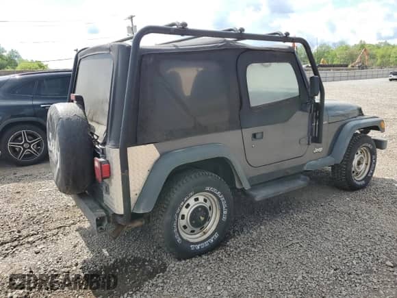 2001 Jeep Wrangler SE with VIN 1J4FA29P41P355548, listed as a Copart auction lot 56214205 with 173,125 mi miles and Clean title. Bid and sale history available at DreamBid. Image 3.