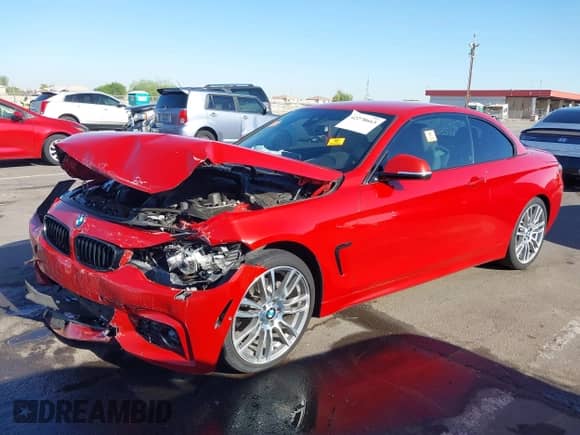 2017 BMW 4 Series 430i with VIN WBA4U7C57H5D42727, listed as a IAAI auction lot 42278663 with Not provided miles and . Bid and sale history available at DreamBid. Image 17.
