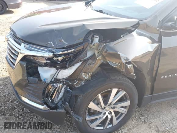 2023 Chevrolet Equinox Premier z VIN 3GNAXXEG1PL181676, wystawiony jako IAAI lot #42396514 z przebiegiem 57 855 mil mil oraz . Historia ofert i sprzedaży dostępna na DreamBid. Obrazek 6.
