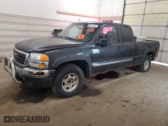 2003 GMC Sierra 1500 SLE with VIN 1GTEK19T73Z187675, listed as a Copart auction lot 80161445 with 152,585 mi miles and Clean title. Bid and sale history available at DreamBid. Image 1.