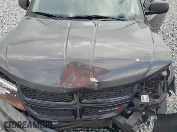 2018 Dodge Journey SE with VIN 3C4PDCABXJT447072, listed as a Copart auction lot 82191755 with 107,733 mi miles and Salvage title. Bid and sale history available at DreamBid. Image 12.