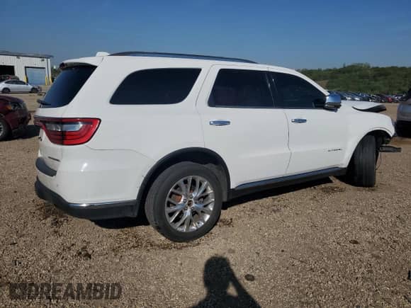 2014 Dodge Durango Citadel z VIN 1C4SDJET2EC406051, wystawiony jako Copart lot #84258365 z przebiegiem 168 210 mil mil oraz Szkoda całkowita • Salvage title. Historia ofert i sprzedaży dostępna na DreamBid. Obrazek 3.