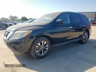 2013 Nissan Pathfinder SV with VIN 5N1AR2MN1DC669986, listed as a Copart auction lot 85143035 with 88,890 mi miles and Clean title. Bid and sale history available at DreamBid. Image 1.