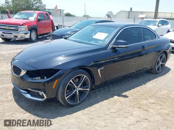 2020 BMW 4 Series 430i z VIN WBA4Z1C08L5R99156, wystawiony jako IAAI lot #42186370 z przebiegiem 23 962 mil mil oraz . Historia ofert i sprzedaży dostępna na DreamBid. Obrazek 2.