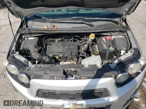 2014 Chevrolet Sonic LTZ with VIN 1G1JE5SB6E4215697, listed as a Copart auction lot 70820024 with 166,414 mi miles and Salvage title. Bid and sale history available at DreamBid. Image 11.