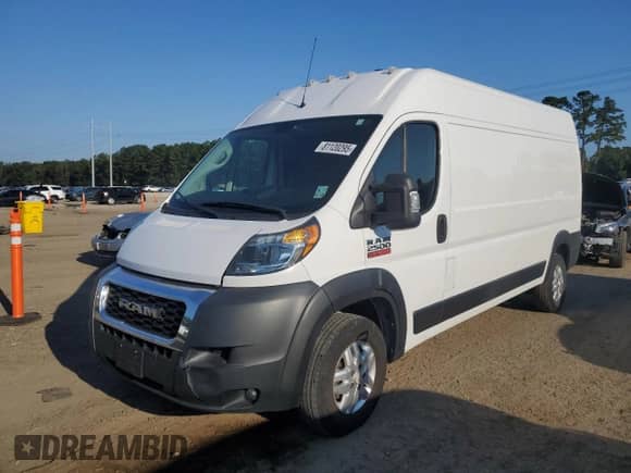 2020 Ram ProMaster Cargo z VIN 3C6TRVDG2LE110199, wystawiony jako Copart lot #81120295 z przebiegiem 201 002 mil mil oraz Czysty tytuł • Clean title. Historia ofert i sprzedaży dostępna na DreamBid. Obrazek 1.