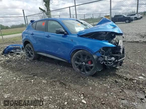 2024 Dodge Hornet R/T with VIN ZACPDFCWXR3A35214, listed as a Copart auction lot 55447025 with Not provided miles and Salvage title. Bid and sale history available at DreamBid. Image 13.