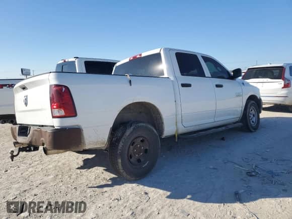 2013 Ram 1500 Tradesman with VIN 1C6RR6KP7DS606827, listed as a Copart auction lot 89251445 with 123,098 mi miles and Salvage title. Bid and sale history available at DreamBid. Image 3.